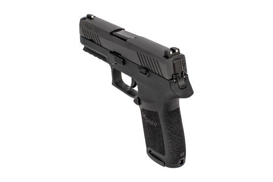 The P320 C is a compact, semi-auto 9mm pistol.